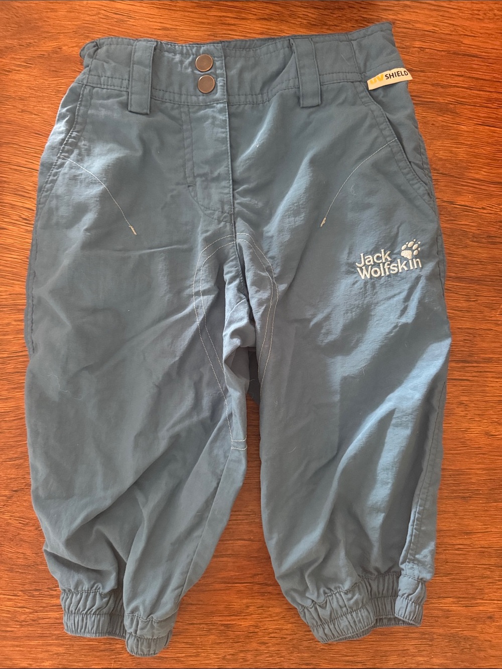 Jack Wolfskin Boys Blue Jogger Pants